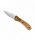 Buck 7591.brs Couteau lame S35VN manche 11,5 cm G10 Marron