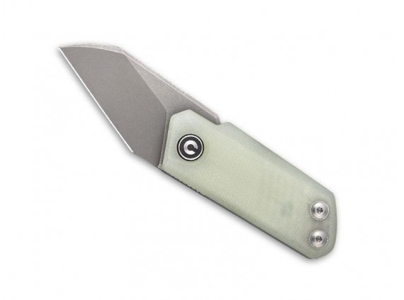 civivi c2108a Couteau lame 3,9 cm Acier 9Cr18MoV manche  cm G10 Naturel