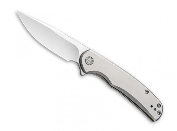 civivi c2110a Couteau lame 7,5  cm Acier Nitro-V manche  cm Acier inox Gris