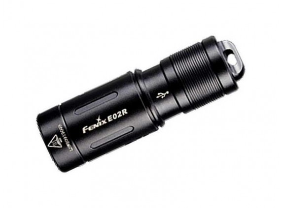 fenix e.02.r Torche lame  manche  cm aluminium noir