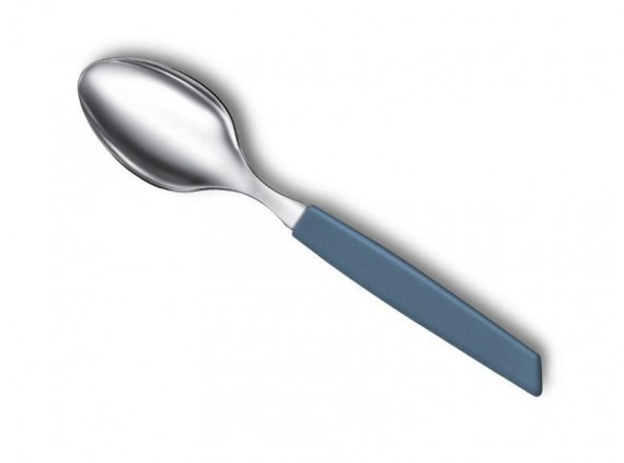 Victorinox 6.9036.082 Boîte de 6 cuillers à soupe  lame acier inox 18/17 manche  cm polypropylène noir