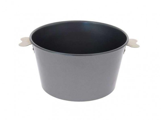 De buyer 4719.18 Moule à charlotte lame acier manche  cm  gris