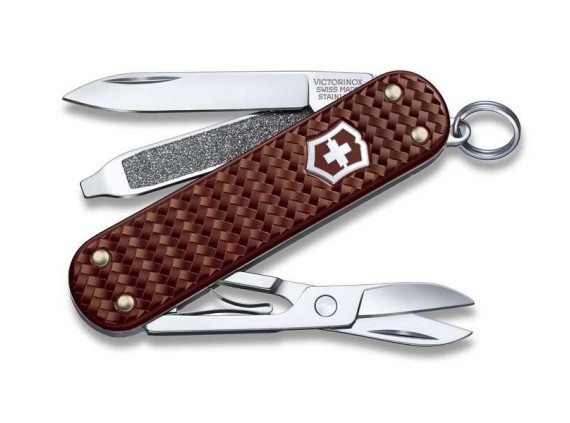 Victorinox 0.6221.4011g canif lame acier manche 5,8 cm marron