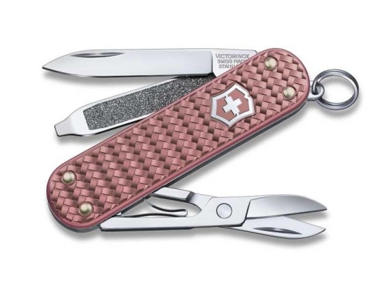 Victorinox 0.6221.405g canif lame acier manche 5,8 cm rose