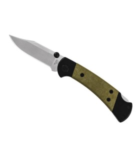 buck 7112.grs5 couteau lame 8,5 cm acier manche 11 cm vert
