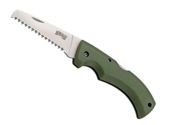 herbertz he.55003 couteau lame 11 cm acier manche 12,5 cm vert