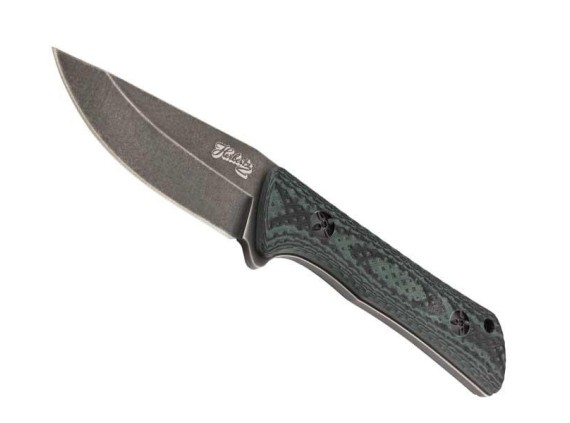 herbertz he.55014 poignard lame 8,5 cm acier 420 manche 8,5 cm noir/vert