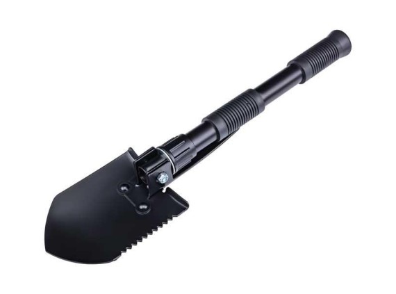 herbertz he.55015 pelle acier inox a3 manche 40 cm noir