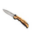 herbertz he.53013 couteau lame 10 cm acier 440 sablé manche 11,5 cm noir