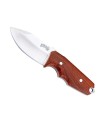 herbertz he.53029 poignard lame 7 cm acier 440 satiné  manche 7 cm rouge