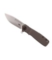 crkt k252gxp.cr couteau lame 10,5 cm acier 12c27 manche 12 cm vert