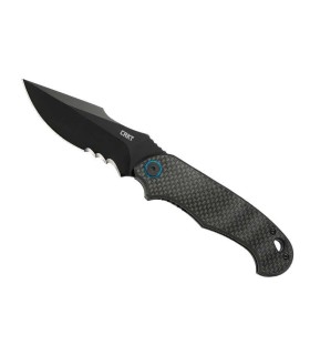 crkt 7920k.cr couteau lame 9 cm acier 1,4116 manche 11,5 cm noir