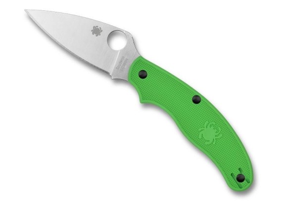 spyderco c94pgr couteau lame 8 cm acier LC200N manche 10 cm vert