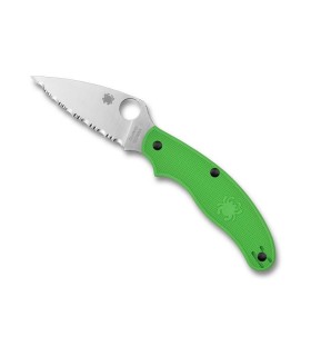 spyderco c94sgr couteau lame 8 cm acier LC200N manche 10 cm vert
