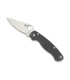 spyderco c81gpdgy2 couteau lame 10 cm acier Micro-Melt® manche 12 cm gris