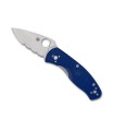 spyderco c136psbl couteau lame 8,2 cm acier CPM-S35VN manche 10,5 cm bleu