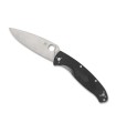 spyderco c142pbk couteau lame 11,5 cm acier 8Cr13MoV  manche 13 cm noir