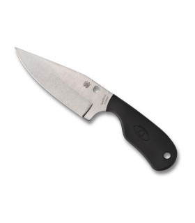 spyderco fb48pbk couteau lame 7 cm  acier LC200N manche 7 cm noir