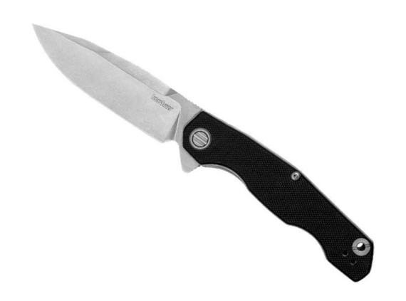 kershaw ks.2031 couteau lame 10 cm d2 finition manche 10 cm noir