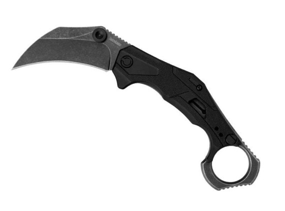 kershaw ks.2064 couteau lame 11,5 cm acier 8Cr13MoV manche 13 cm noir