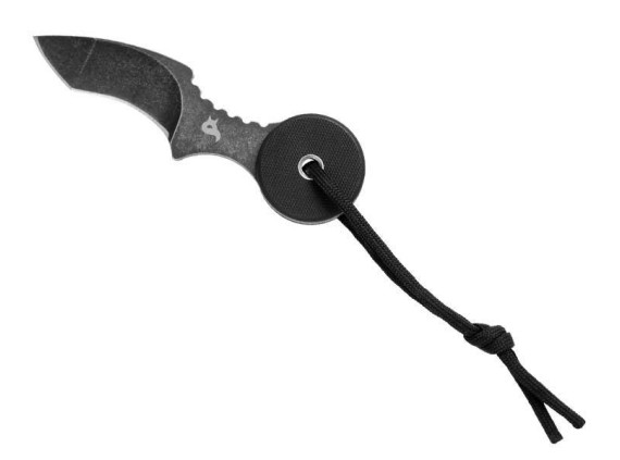 fox production bf.755 couteau lame 5,5 cm acier 440c manche 5,5 cm noir