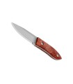 maserin 923.rr poignard lame 7 cm acier 14c2bn satiné manche 7 cm stabilisé rouge