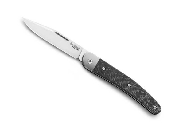 lionsteel jk1.cf couteau lame 8 cm  manche 10 cm noir