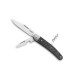 lionsteel jk3.cf couteau lame 8 cm  manche 10 cm noir
