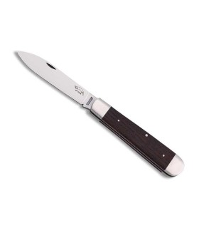 otter 261.rrau couteau lame 8,2 cm acier inox 1,4034 manche 10,5 cm chêne fumé