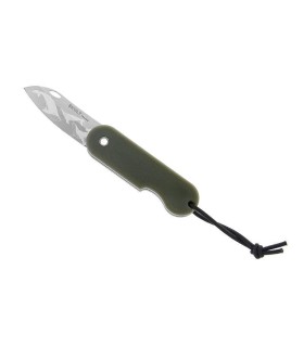 skult sk.v3g couteau lame 8 cm acier inox x46cr13 manche 10 cm vert