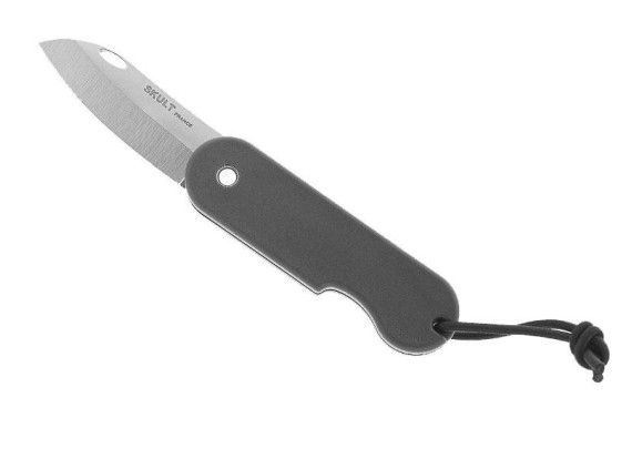 skult sk.g couteau lame 8 cm acier inox x46cr13 manche 10 cm gris