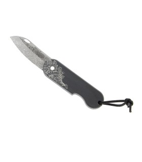 skult sk.gv couteau lame 8 cm acier inox x46cr13 manche 10 cm gris