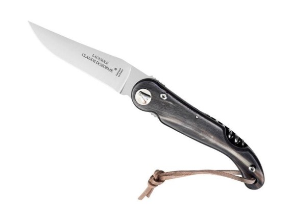 dozome 4932.pc couteau lame 10,5 cm acier x50crmov15 manche 12 cm nuagé