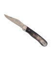 douris chastel dc1711cb couteau lame 8 cm acier 12c27 manche 10 cm noire
