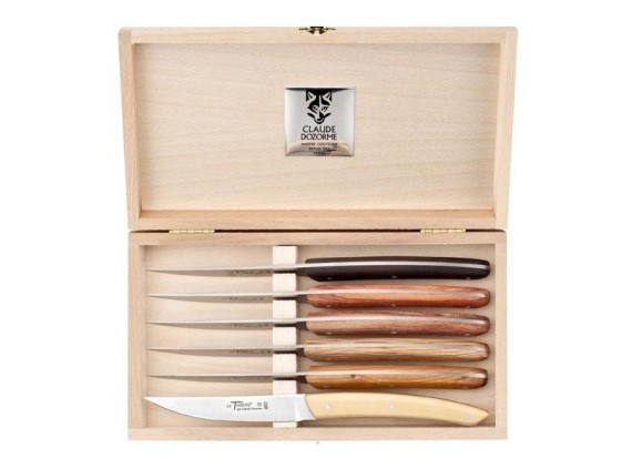 dozome 3250 coffret de table inox manche 23 cm assortis