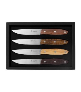 maserin 2133.set couteau acier inox 1,4116 manche 23 cm assortis