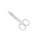 maserin 2c.69.4 ciseaux nickelés manche 10 cm gris