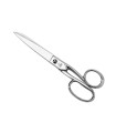 maserin 2c.117.7 ciseaux nickelés manche 18 cm gris