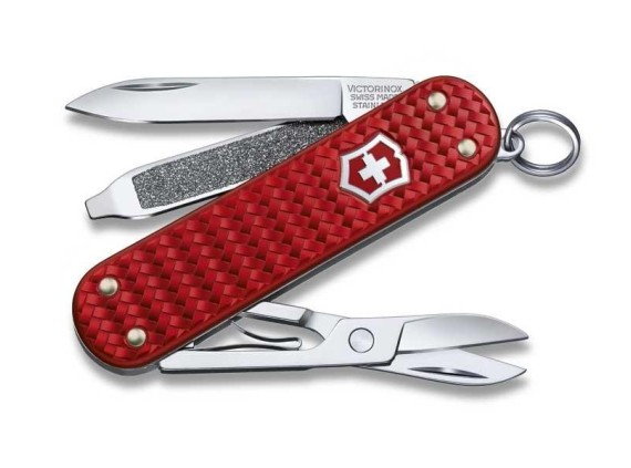 Victorinox 0.6221.401g canif lame acier manche 5,8 cm rouge