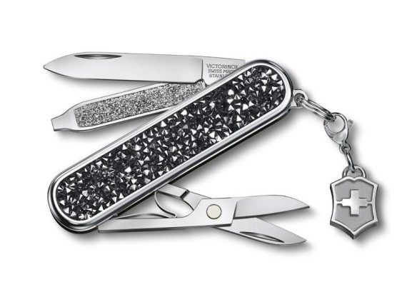 Victorinox 0.6221.35 canif lame acier manche 5,8 cm cristal