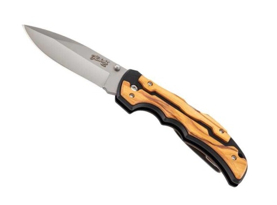 herbertz he.53013 couteau lame 10 cm acier 440 sablé manche 11,5 cm noir