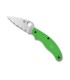 spyderco c94sgr couteau lame 8 cm acier LC200N manche 10 cm vert
