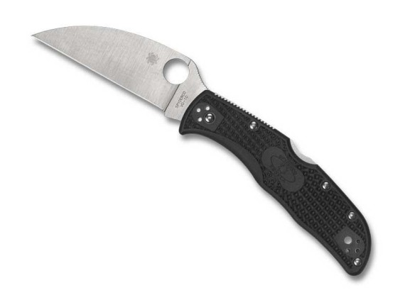 spyderco c243fpwcbk couteau lame 10,2 cm vg-10 manche 12 cm noir