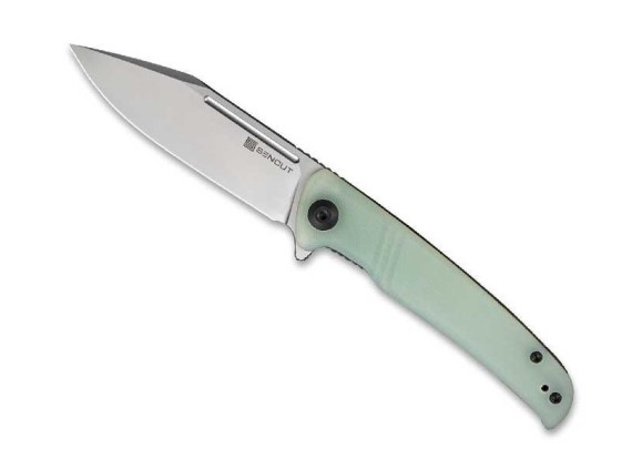 sencut sa12b couteau lame 8,5 cm acier d2 manche 11 cm naturel