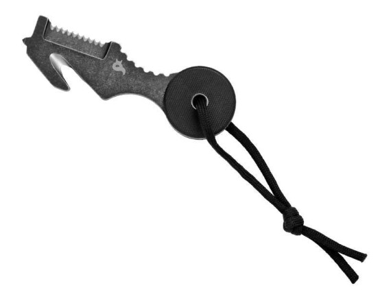 fox production bf.754 couteau lame 3 cm acier 440c manche 3 cm noir