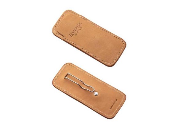 lionsteel 900fdv3.sn Etuis lame  cm cuir manche 12 cm marron claire