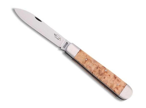 otter 261.rmb couteau lame 8,2 cm acier inox 1,4034 manche 10,5 cm bouleau