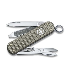 Victorinox 0.6221.4031g canif lame acier manche 5,8 cm gris