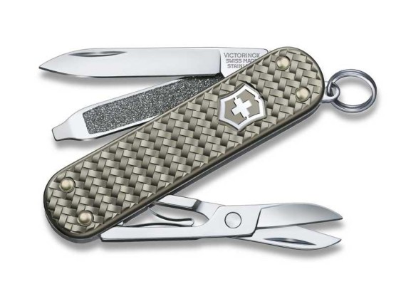 Victorinox 0.6221.4031g canif lame acier manche 5,8 cm gris