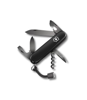 Victorinox 0.6226.31p canif lame acier manche 5,8 cm noir